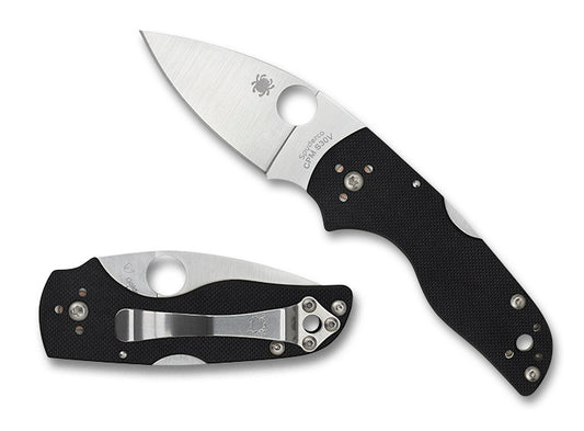 Spyderco LIL' NATIVE G-10 BLACK MID BACK LOCK